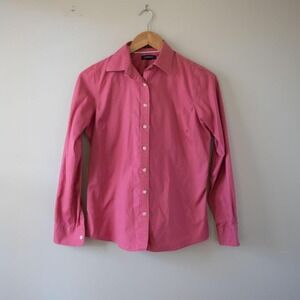 Land's End No-Iron Pink Blouse